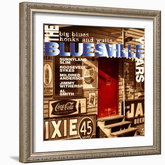 The Bluesville Years: Vol 1: Big Blues Honks and Wails-null-Framed Art Print