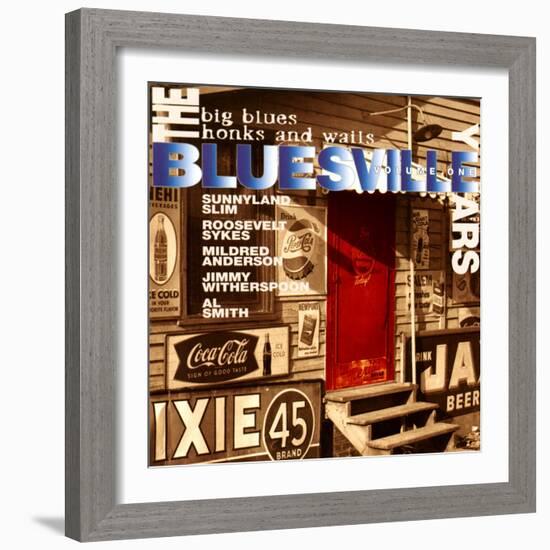 The Bluesville Years: Vol 1: Big Blues Honks and Wails-null-Framed Art Print