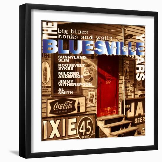 The Bluesville Years: Vol 1: Big Blues Honks and Wails-null-Framed Art Print