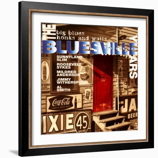 The Bluesville Years: Vol 1: Big Blues Honks and Wails-null-Framed Art Print