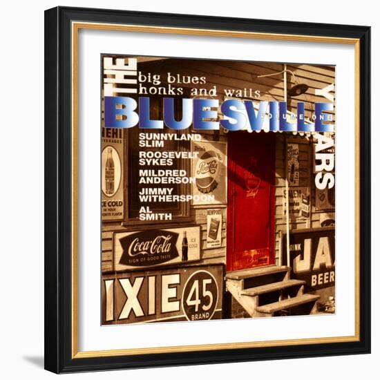 The Bluesville Years: Vol 1: Big Blues Honks and Wails-null-Framed Art Print