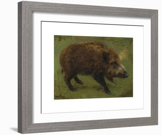 The Boar-Rosa Bonheur-Framed Premium Giclee Print