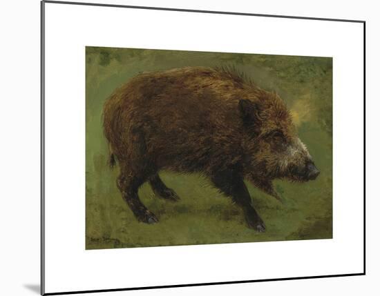 The Boar-Rosa Bonheur-Mounted Premium Giclee Print