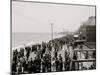 The Boardwalk, Atlantic City, N.J.-null-Mounted Photo