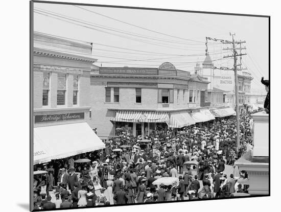 The Boardwalk Parade, Atlantic City, N.J.-null-Mounted Photo