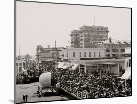 The Boardwalk Parade, Atlantic City, N.J.-null-Mounted Photo