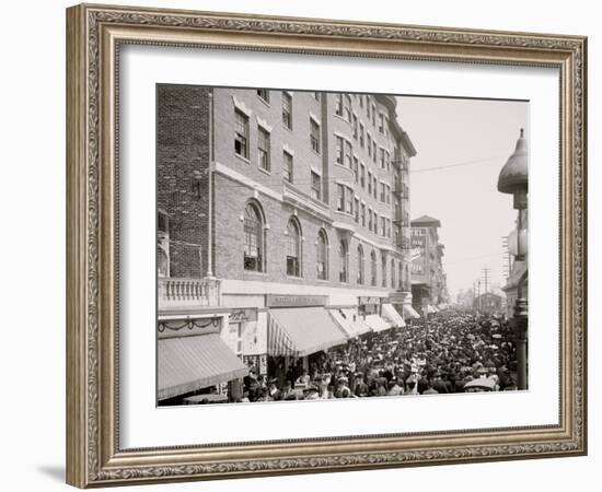 The Boardwalk Parade, Atlantic City, N.J.-null-Framed Photo