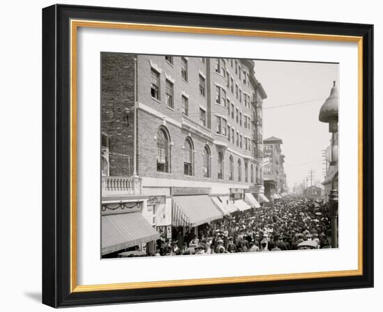 The Boardwalk Parade, Atlantic City, N.J.-null-Framed Photo