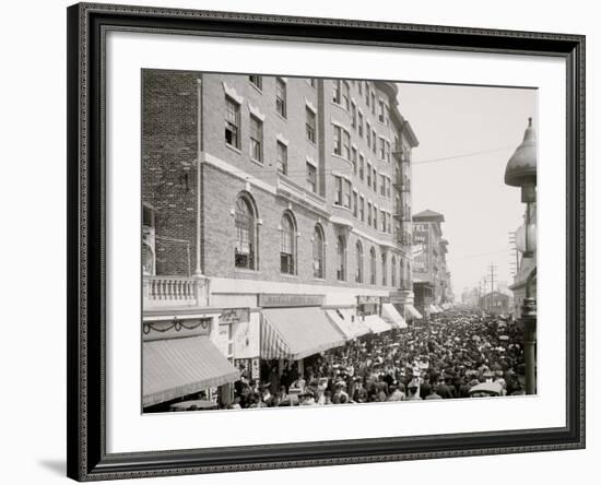 The Boardwalk Parade, Atlantic City, N.J.-null-Framed Photo