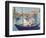 The Boat, (Claude Monet in His Floating Studio), 1874-Edouard Manet-Framed Giclee Print