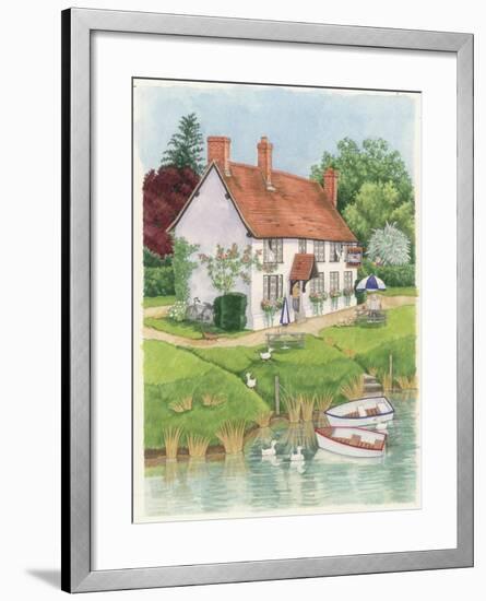 The Boat Inn, 2003-Linda Benton-Framed Giclee Print