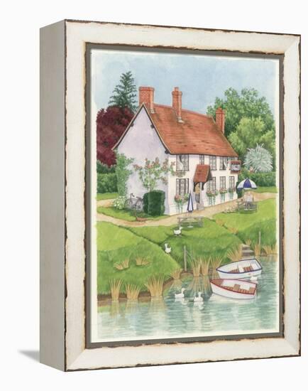 The Boat Inn, 2003-Linda Benton-Framed Premier Image Canvas