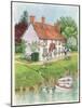 The Boat Inn, 2003-Linda Benton-Mounted Giclee Print