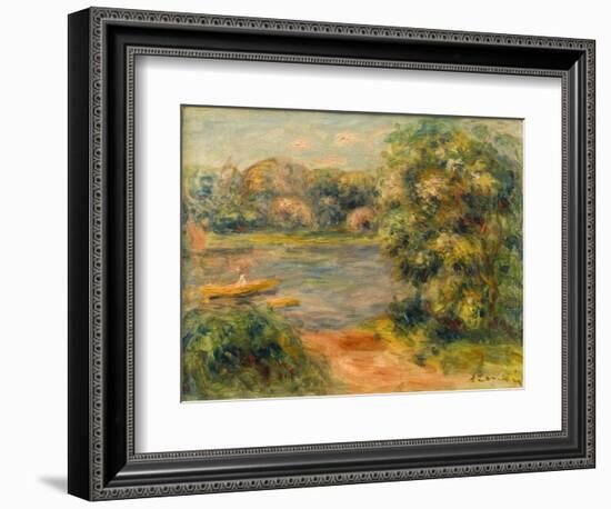 The Boat on the Lake, 1901-Pierre-Auguste Renoir-Framed Giclee Print