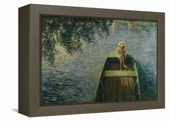 The Boat on the Marne, 1905-Henri Lebasque-Framed Premier Image Canvas