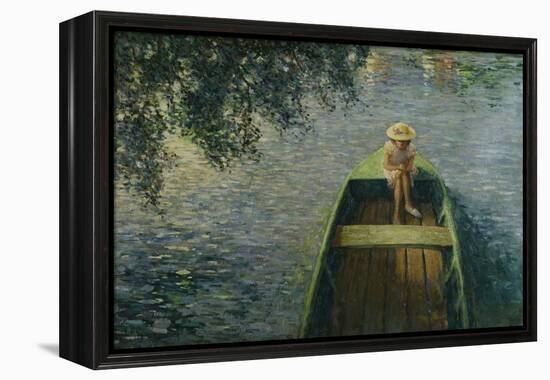 The Boat on the Marne, 1905-Henri Lebasque-Framed Premier Image Canvas
