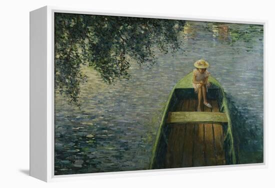 The Boat on the Marne, 1905-Henri Lebasque-Framed Premier Image Canvas