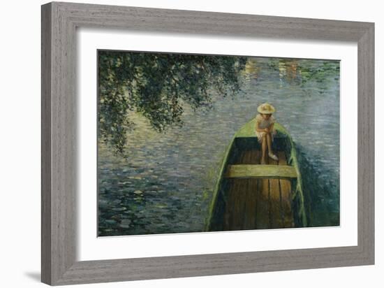 The Boat on the Marne, 1905-Henri Lebasque-Framed Giclee Print