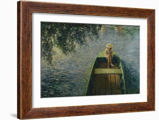 The Boat on the Marne, 1905-Henri Lebasque-Framed Giclee Print