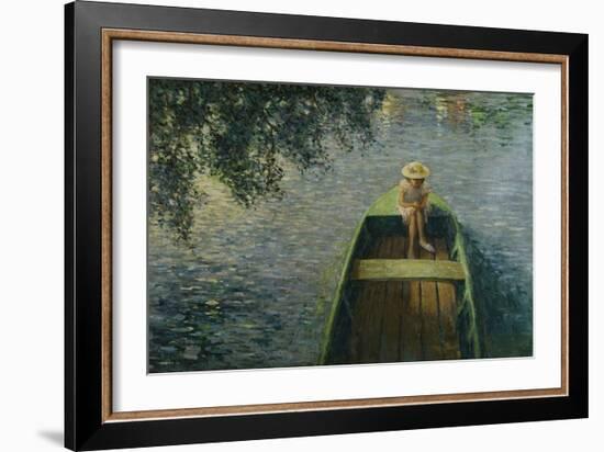 The Boat on the Marne, 1905-Henri Lebasque-Framed Giclee Print