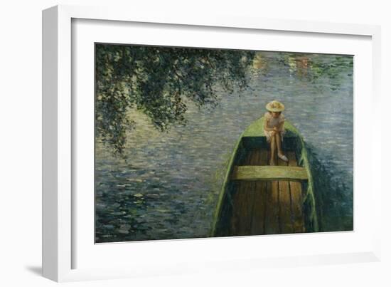 The Boat on the Marne, 1905-Henri Lebasque-Framed Giclee Print