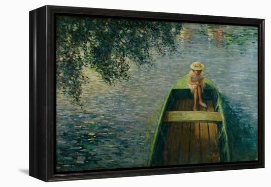 The Boat on the Marne. En Barque sur la Marne. 1905-Henri Lebasque-Framed Premier Image Canvas