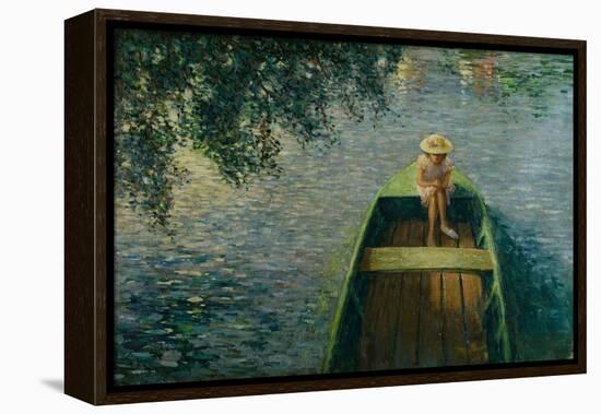 The Boat on the Marne. En Barque sur la Marne. 1905-Henri Lebasque-Framed Premier Image Canvas