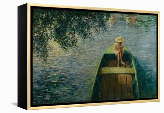 The Boat on the Marne. En Barque sur la Marne. 1905-Henri Lebasque-Framed Premier Image Canvas