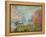 The Boat Studio on the Seine, 1875-Claude Monet-Framed Premier Image Canvas