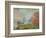 The Boat Studio on the Seine, 1875-Claude Monet-Framed Premium Giclee Print