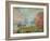 The Boat Studio on the Seine, 1875-Claude Monet-Framed Giclee Print