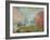 The Boat Studio on the Seine, 1875-Claude Monet-Framed Giclee Print