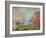 The Boat Studio on the Seine, 1875-Claude Monet-Framed Giclee Print