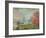 The Boat Studio on the Seine, 1875-Claude Monet-Framed Giclee Print