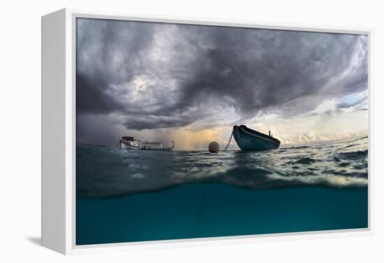 The Boat-Andrey Narchuk-Framed Premier Image Canvas