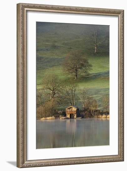 The Boathouse, Ullswater, Lake District National Park, Cumbria, England, United Kingdom, Europe-James Emmerson-Framed Photographic Print