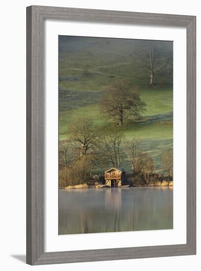 The Boathouse, Ullswater, Lake District National Park, Cumbria, England, United Kingdom, Europe-James Emmerson-Framed Photographic Print