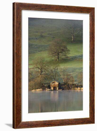 The Boathouse, Ullswater, Lake District National Park, Cumbria, England, United Kingdom, Europe-James Emmerson-Framed Photographic Print