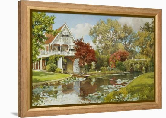 The Boathouse-Alfred Parsons-Framed Premier Image Canvas