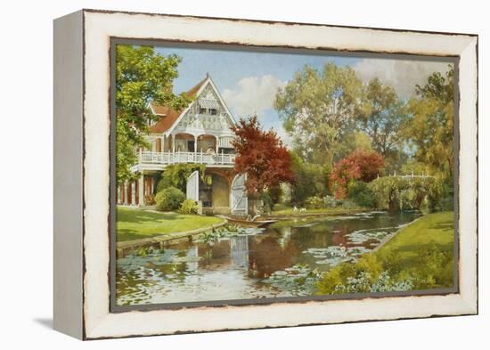 The Boathouse-Alfred Parsons-Framed Premier Image Canvas