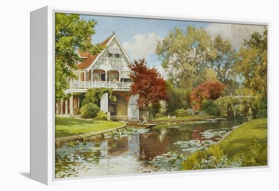 The Boathouse-Alfred Parsons-Framed Premier Image Canvas