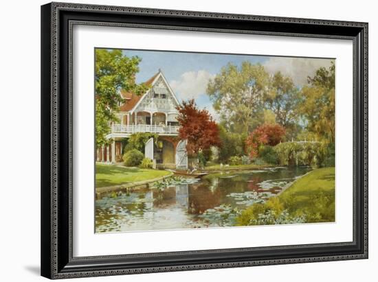 The Boathouse-Alfred Parsons-Framed Giclee Print