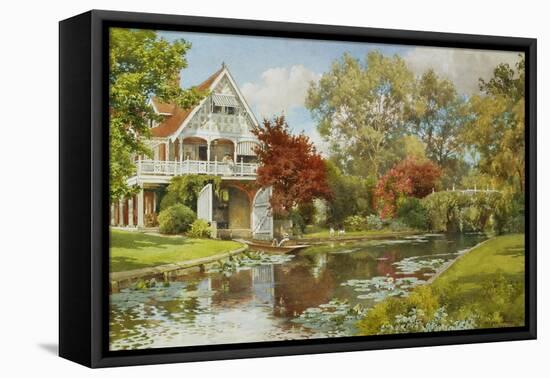 The Boathouse-Alfred Parsons-Framed Premier Image Canvas