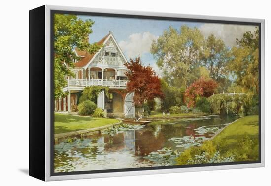 The Boathouse-Alfred Parsons-Framed Premier Image Canvas