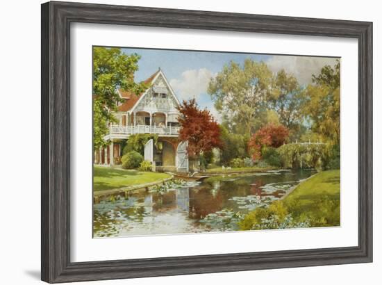 The Boathouse-Alfred Parsons-Framed Giclee Print