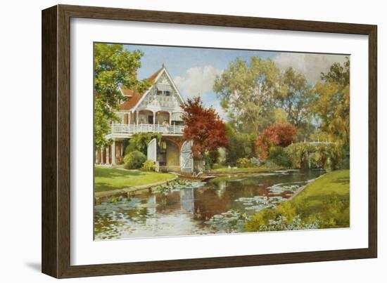 The Boathouse-Alfred Parsons-Framed Giclee Print