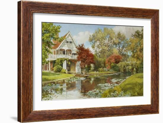 The Boathouse-Alfred Parsons-Framed Giclee Print