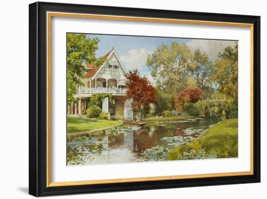 The Boathouse-Alfred Parsons-Framed Giclee Print