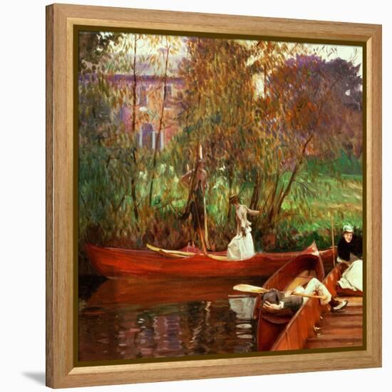 The Boating Party, 1889-John Singer Sargent-Framed Premier Image Canvas