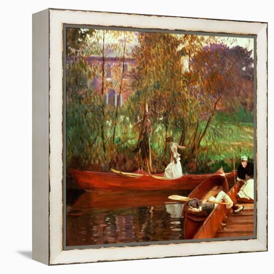 The Boating Party, 1889-John Singer Sargent-Framed Premier Image Canvas